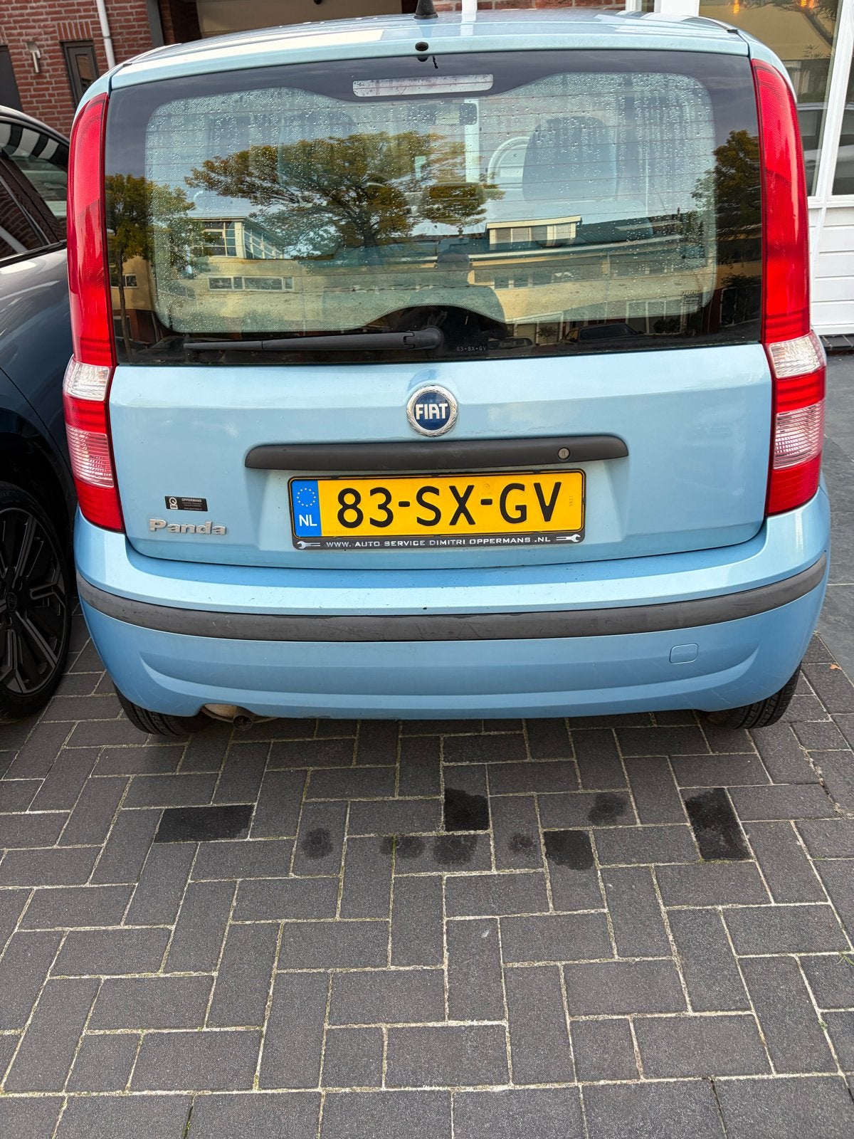 Fiat Panda 1.2 Dualogic 2006 Blauw Automaat, Auto's, Voorwielaandrijving, 840 kg, Origineel Nederlands, Handgeschakeld