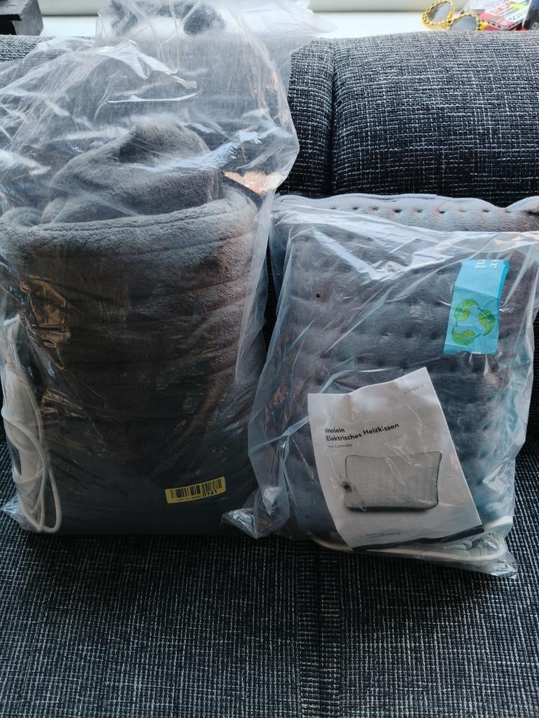 Nieuwe Elektrische deken en verwarmingskussen, Ophalen of Verzenden, Nieuw