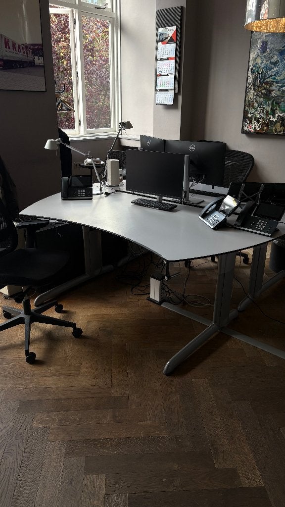 35 bureaus gratis af te halen, Huis en Inrichting, Ophalen, Gebruikt, 100 cm, Overige materialen