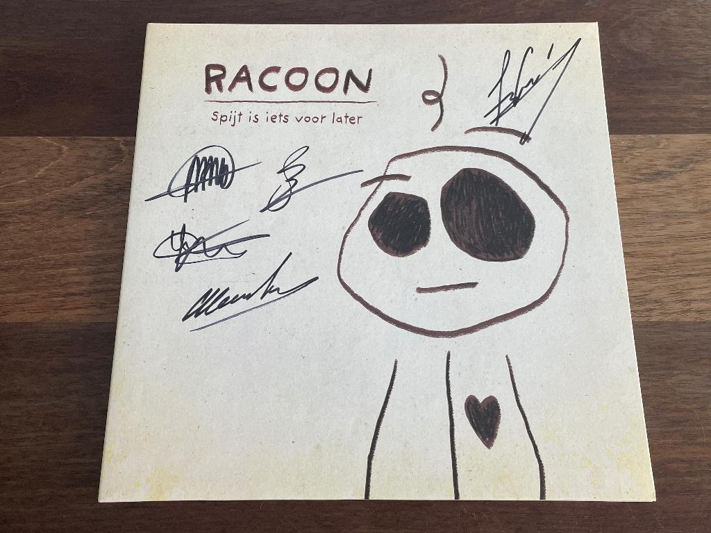 Vinyl LP Racoon Spijt Is Iets Voor Later ARTONE SIGNED NIEUW, Limited edition, 2020 tot heden, Ophalen of Verzenden, Pop