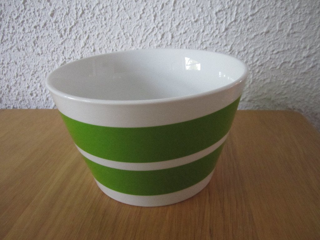 S&P stripes groene kom Salt & Pepper, Huis en Inrichting, Overige merken, Nieuw, Ophalen of Verzenden, Kom(men)