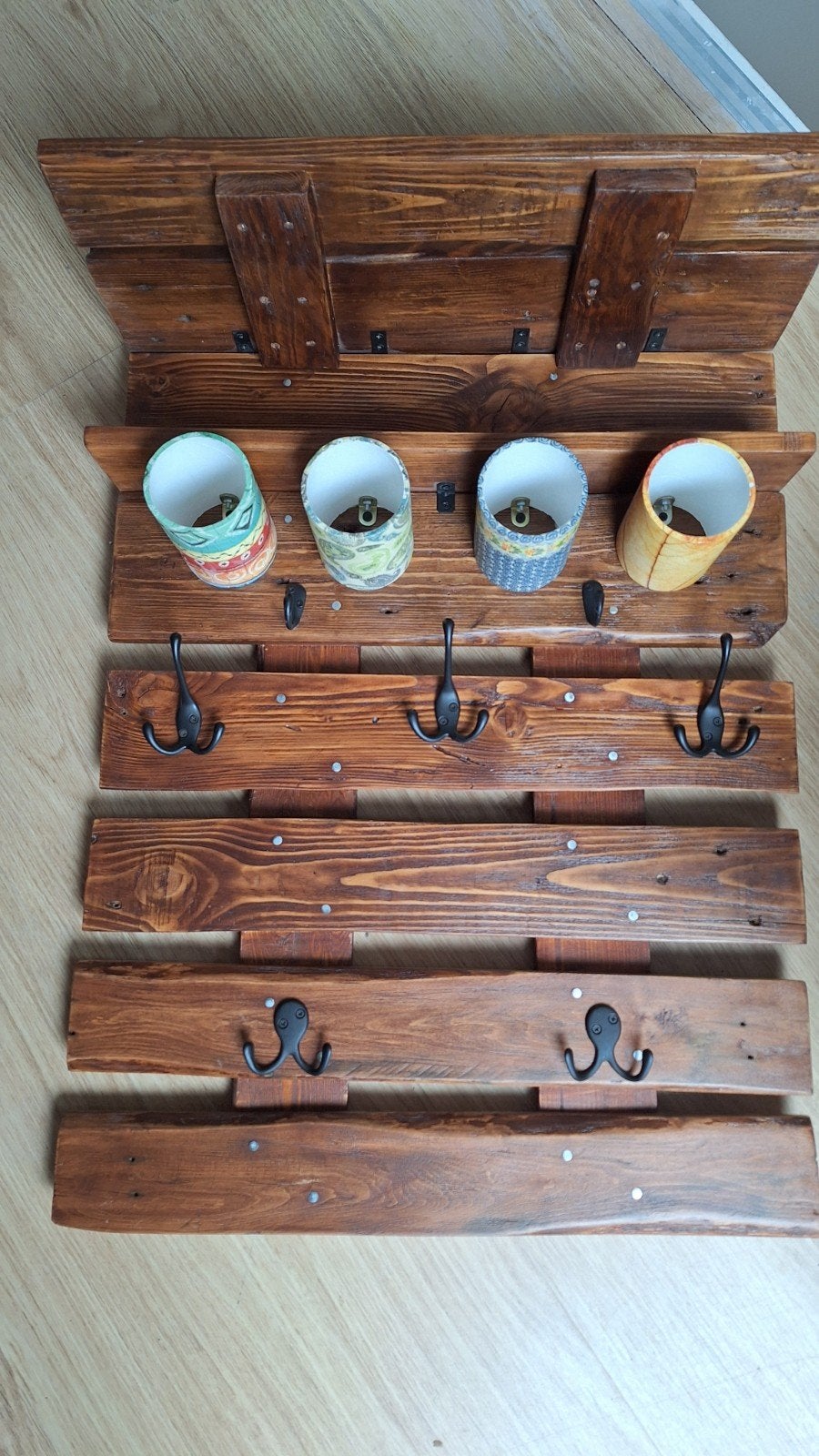 houten kapstok, Zo goed als nieuw, Minder dan 100 cm, Hout, Ophalen