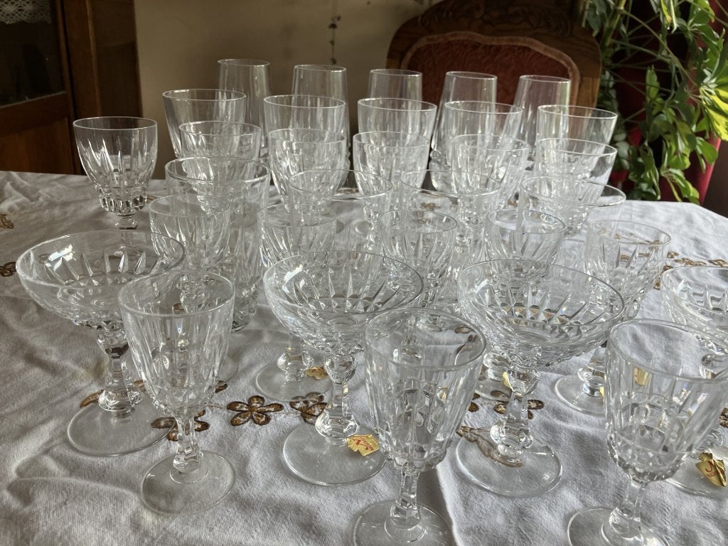 kristal servies, Antiek en Kunst, Antiek | Glas en Kristal, Ophalen