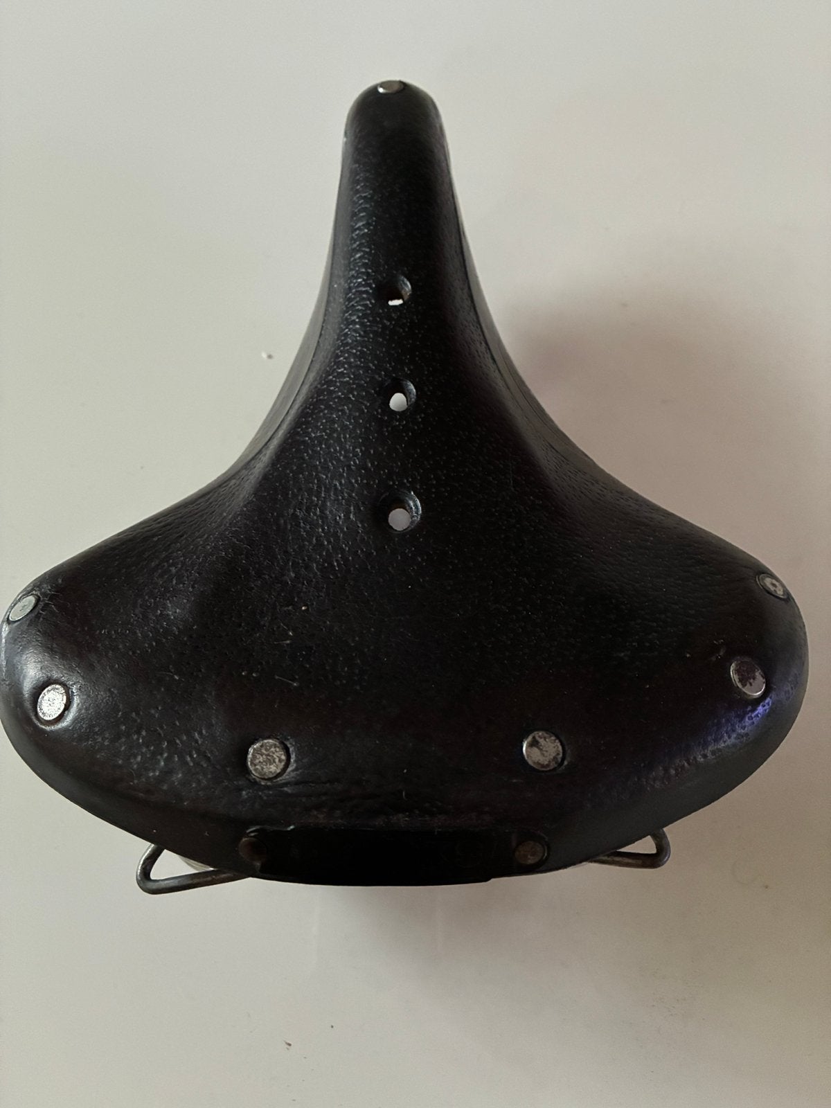 Brooks B66 fietszadel, zwart, mooie staat, Fietsen en Brommers, Ophalen of Verzenden, Gebruikt, Zadel, Leer