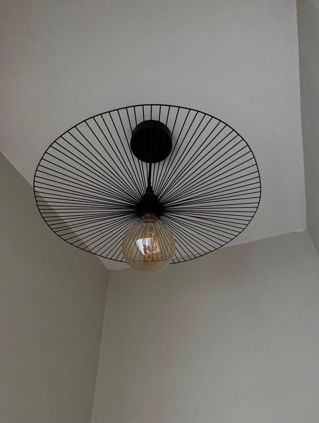 Zwarte hanglamp, Ophalen, Zo goed als nieuw