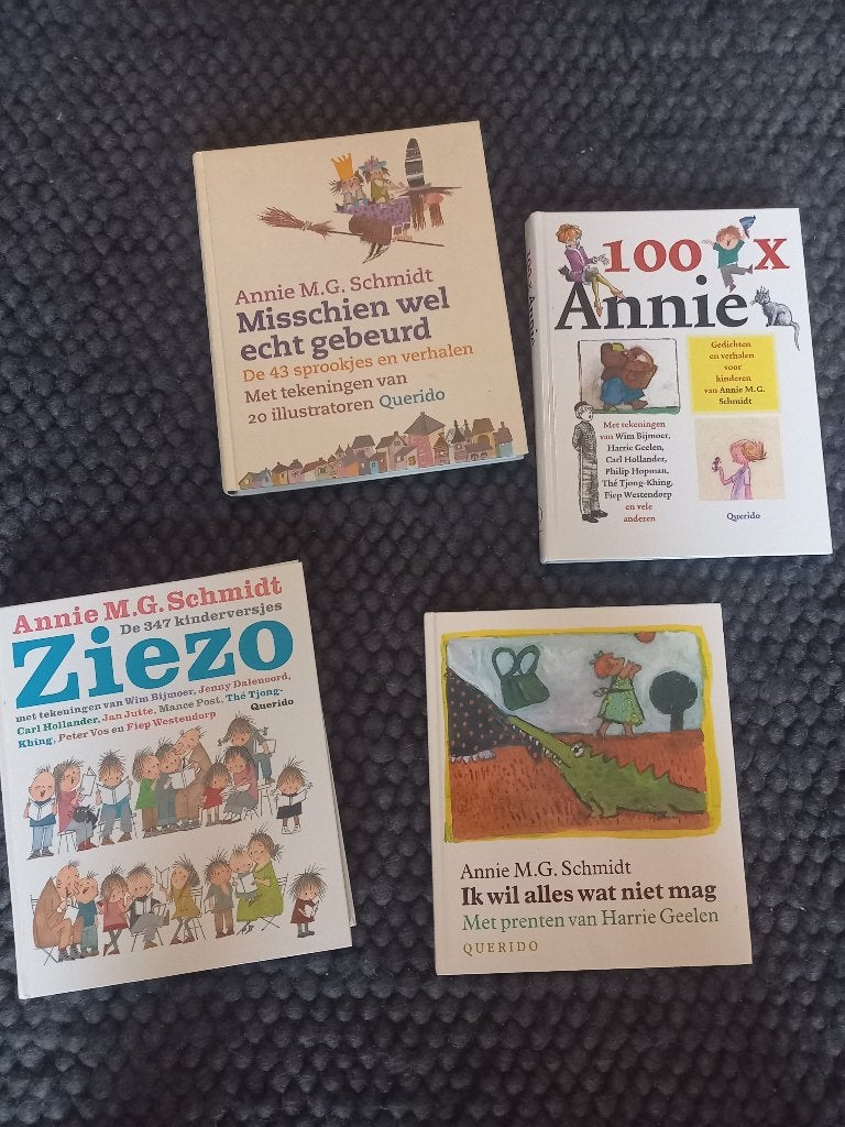 Annie M.G. Schmidt boeken Ziezo Misschien wel echt gebeurd, Ophalen of Verzenden, Zo goed als nieuw, Annie M.G. Schmidt, Sprookjes