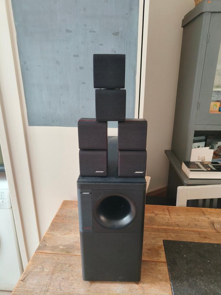 Bose acoustimass 5 series II speaker system, Audio, Tv en Foto, Luidsprekers, Ophalen, Zo goed als nieuw, Complete surroundset