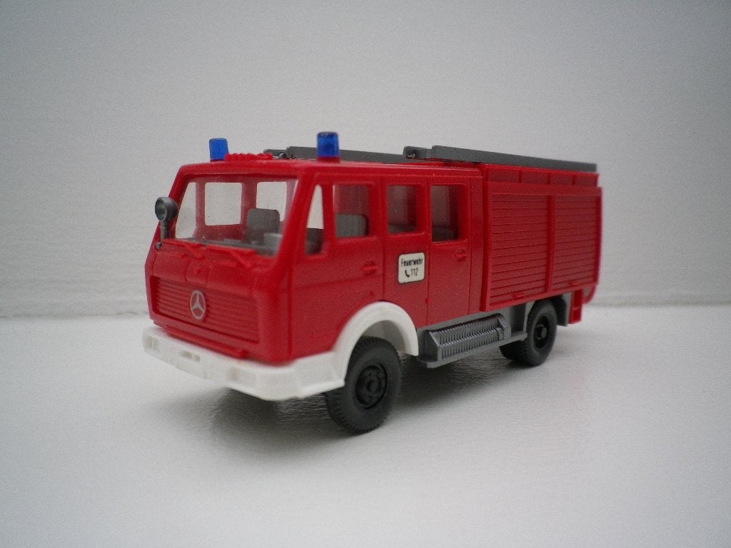 Wiking Mercedes NG brandweerwagen feuerwehr / brandweer, Ophalen of Verzenden, Zo goed als nieuw, Bus of Vrachtwagen, Wiking