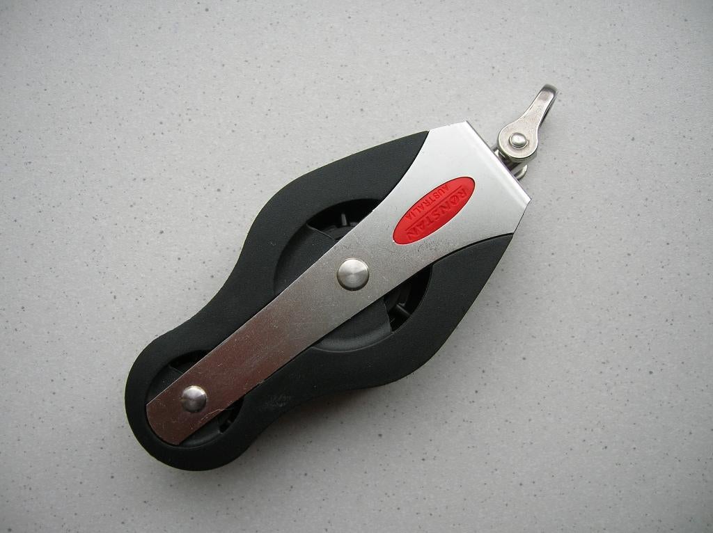 Ronstan Vioolblok, kogellagers, draaiwartel, voor 12 mm lijn, Ophalen of Verzenden, Nieuw, Lijn of Blok