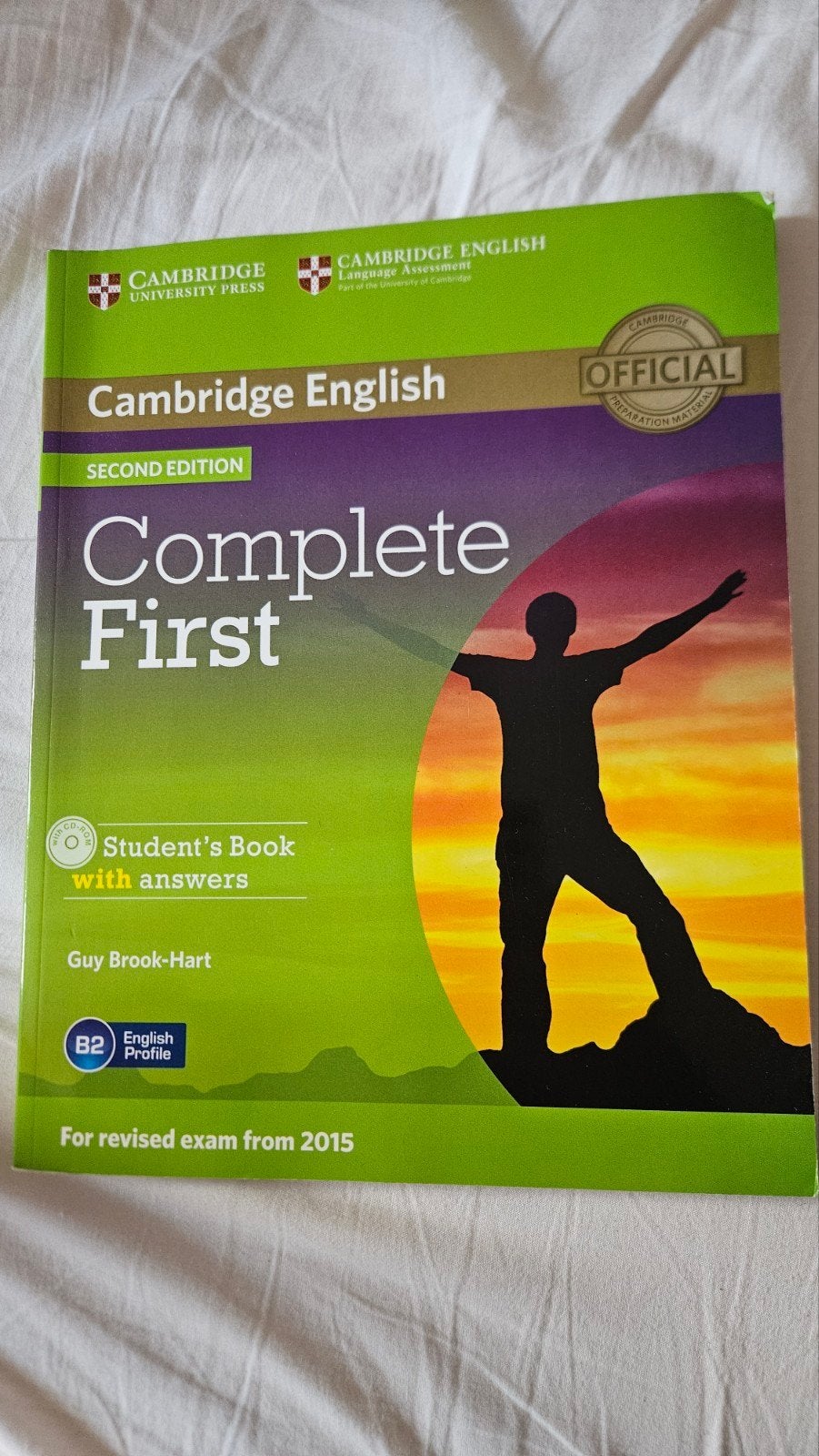 Cambridge English Complete First Student's Book with answers, Boeken, Ophalen of Verzenden, Zo goed als nieuw, Guy Brook-Hart
