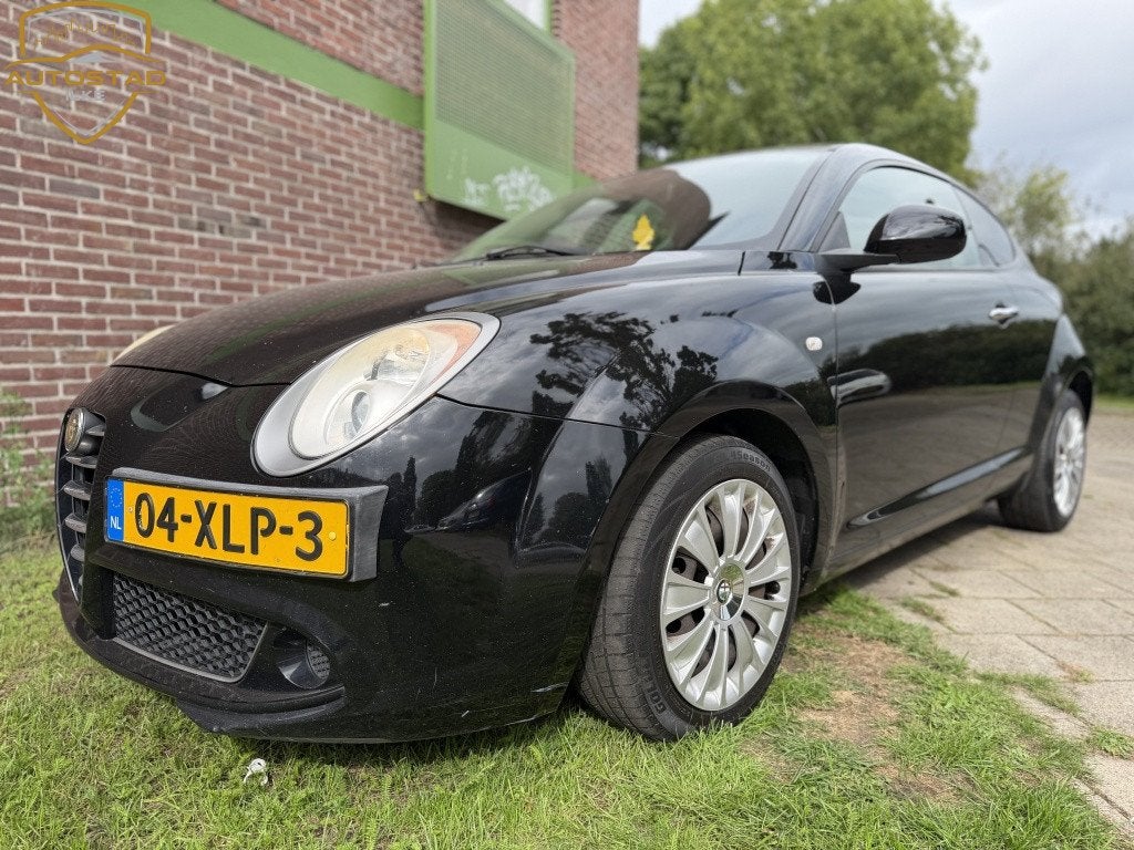 Alfa Romeo MiTo 1.3 JTDm ECO Essent.*2012*Airco|Cruise|Navi, Auto's, Euro 5, Stof, Gebruikt, Zwart