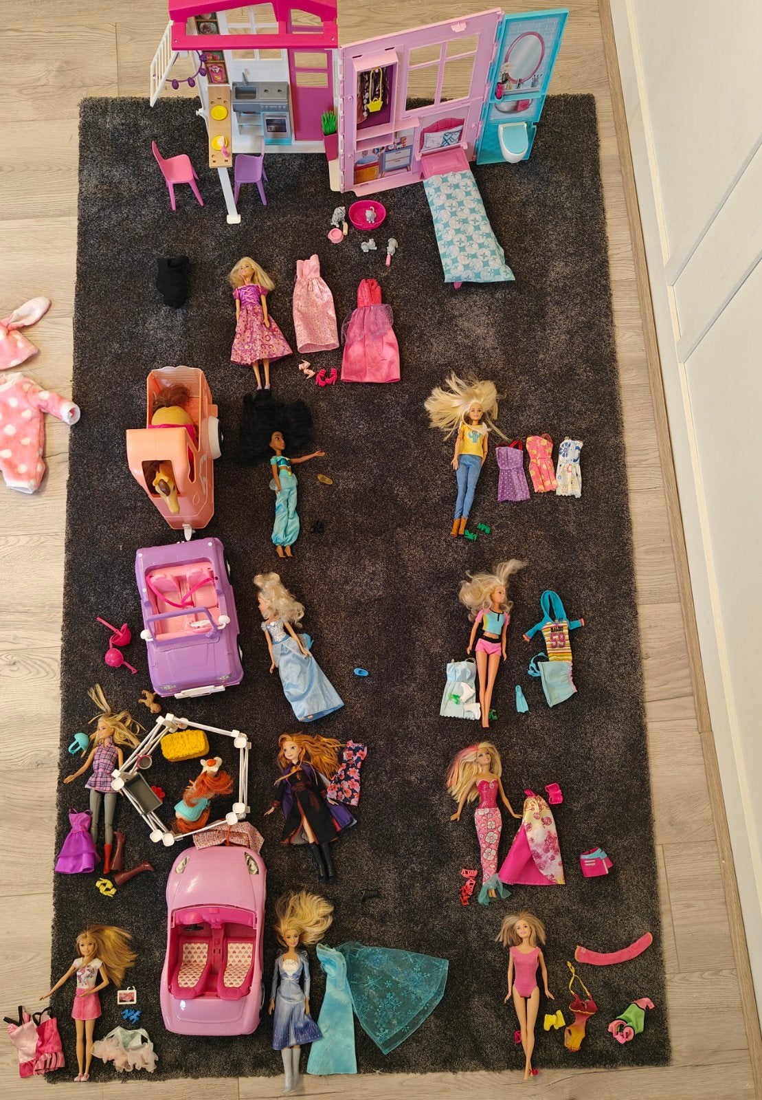Grote collectie Barbie poppen, kleding en accessoires, Ophalen of Verzenden, Gebruikt, Barbie