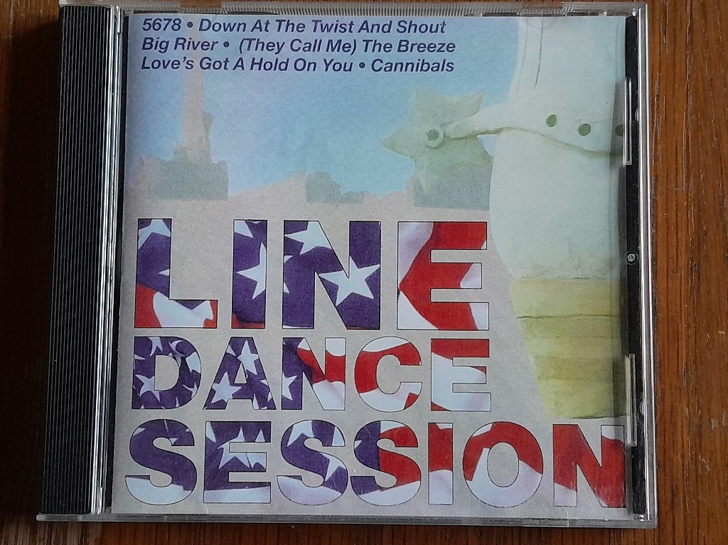 Line Dance Session  - Country & Western Hits cd ZGAN, Gebruikt, Ophalen of Verzenden, Inclusief boekje, Verzamelalbum