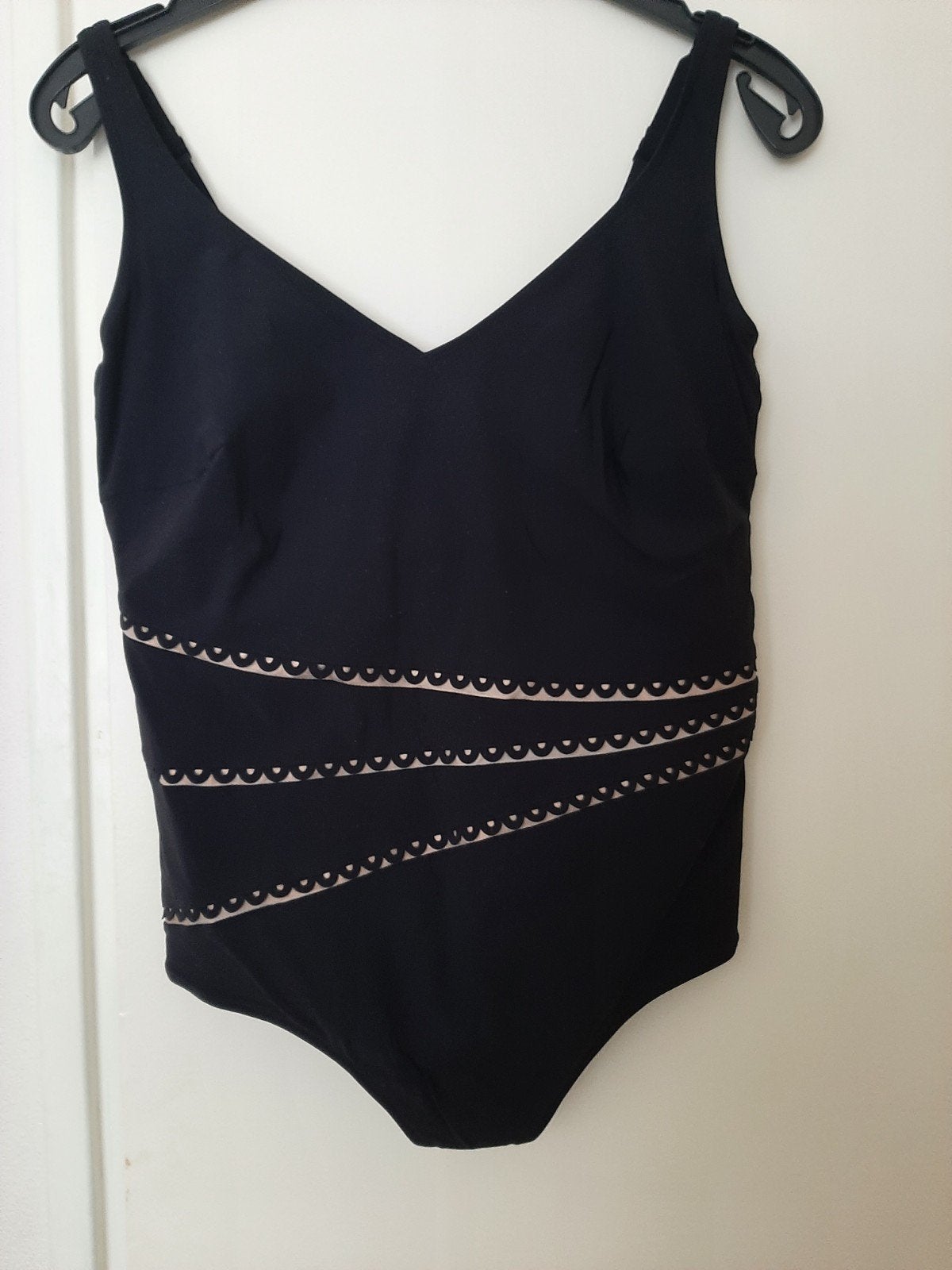 Anita badpak maat 48 cup D met beugel, Kleding | Dames, Ophalen of Verzenden, Zo goed als nieuw, Zwart, Badpak
