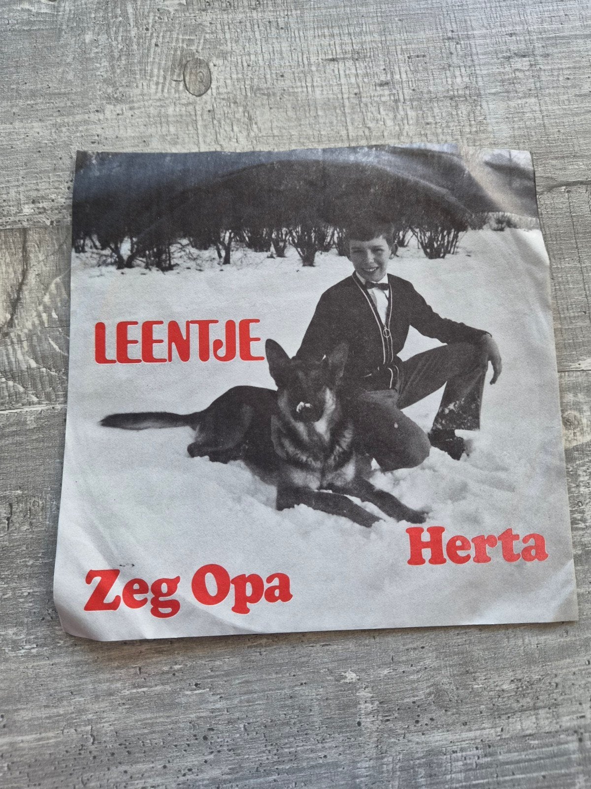 zeldzame oude piraten single van Leentje Zeg opa, Ophalen of Verzenden, Gebruikt, 7 inch, Nederlandstalig