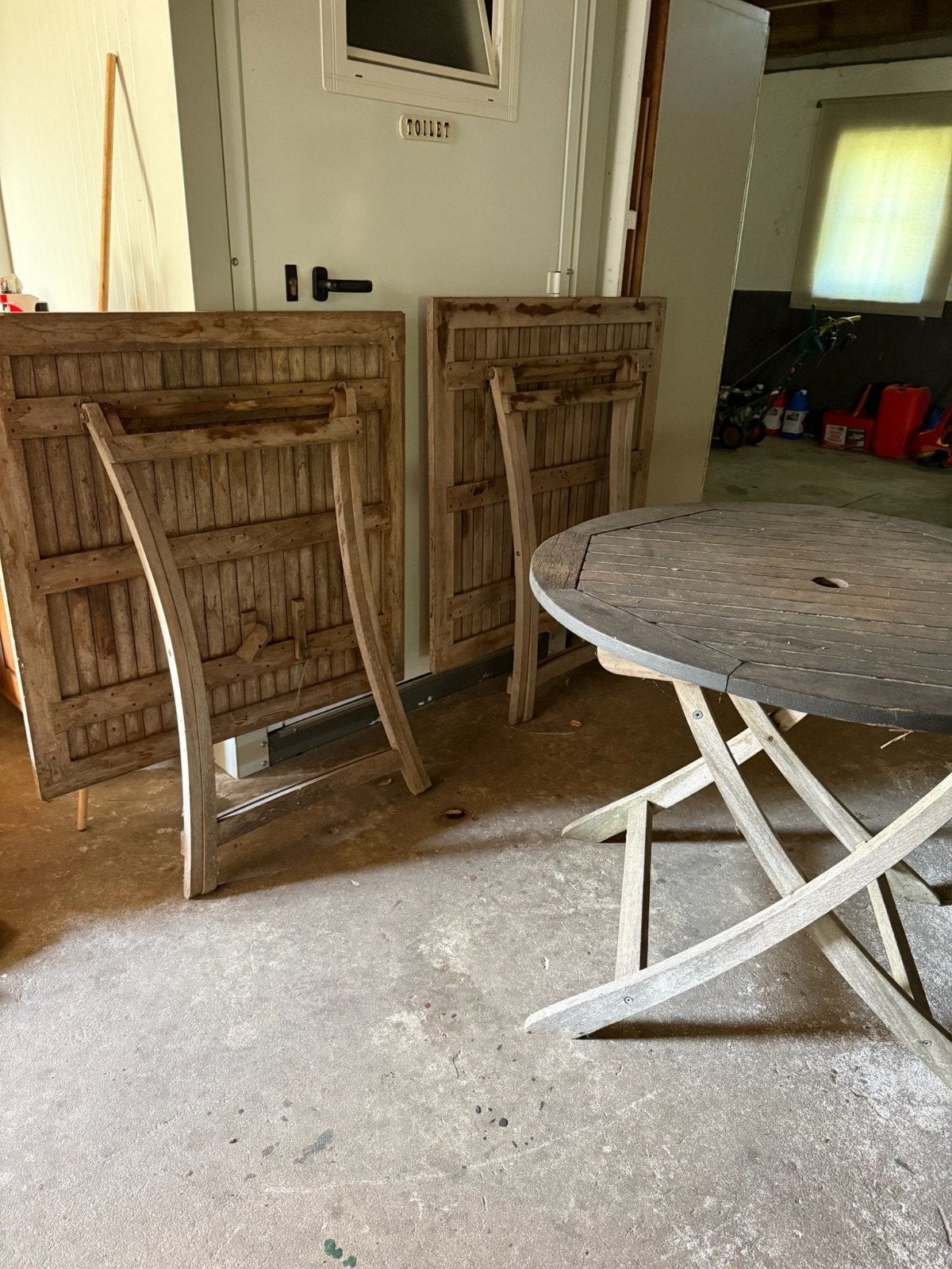 Teakhouten tuintafels, Ophalen, Rechthoekig, Teakhout