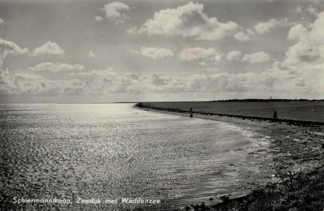 Schiermonnikoog., Verzenden, 1960 tot 1980, Gelopen, Waddeneilanden