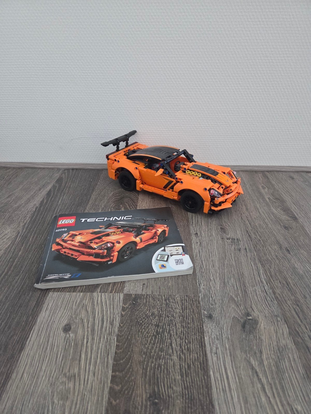 LEGO Technic Corvette ZR1 (42093) - Oranje sportwagen, Ophalen, Zo goed als nieuw, Overige merken