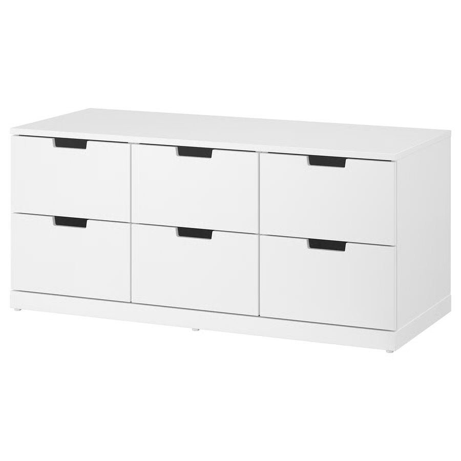 Ikea Nordli ladekast - 6 lades - ophalen in Leiden, Ophalen, Gebruikt, 100 tot 150 cm, 5 laden of meer