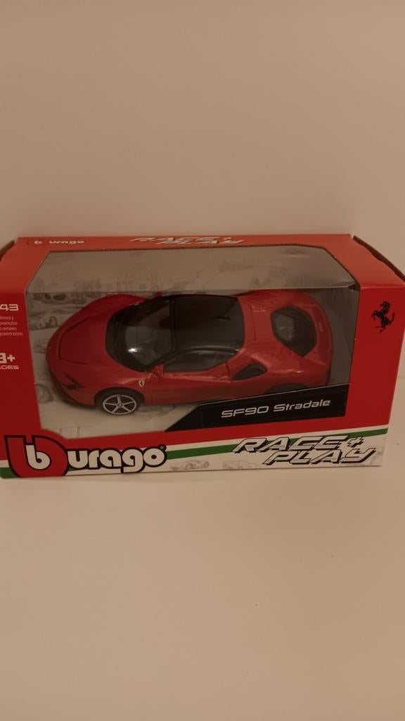 Mooie rode Ferrari sf90 stradale, Ophalen of Verzenden, Nieuw, Auto, Overige merken