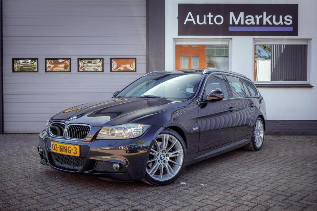 BMW 3-serie Touring 320i High Executive 3X M-Sport|Pano|Lede, Auto's, Automaat, Euro 5, Achterwielaandrijving, 4 cilinders