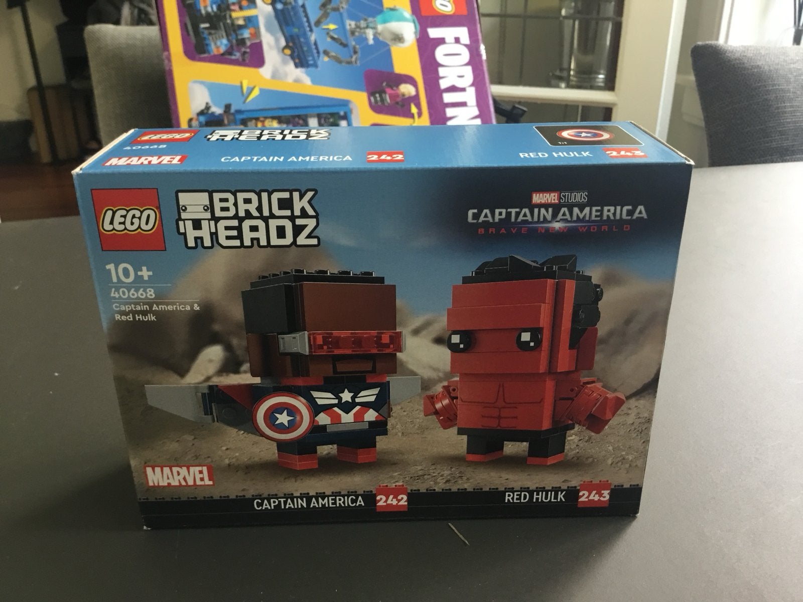 Lego BrickHeadz 40668 Captain America & Red Hulk NIEUW, Inclusief doos, BrickHeadz, Lego, Nieuw