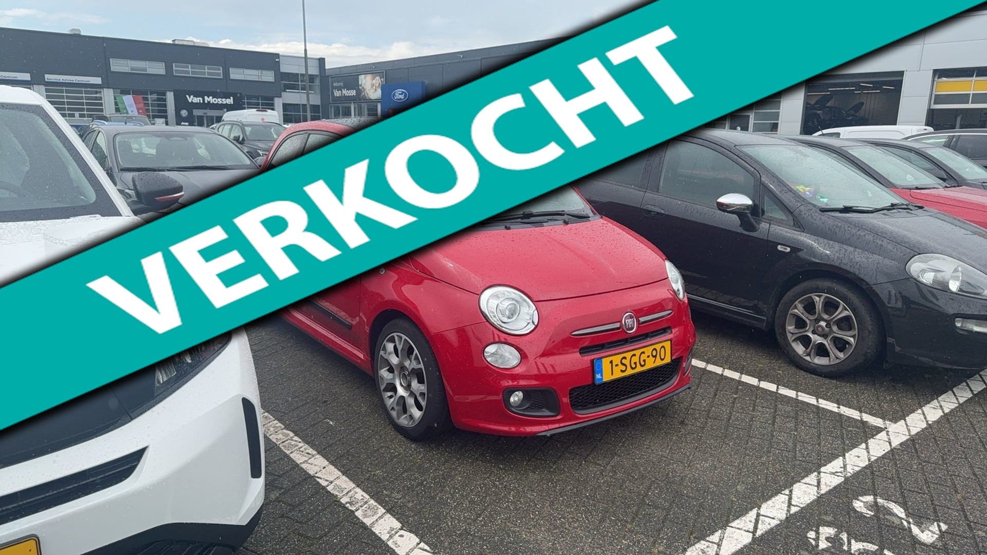 Fiat 500 0.9 TwinAir 500S navi LEER org NL, Auto's, Fiat, Voorwielaandrijving, Euro 5, 86 pk, Gebruikt