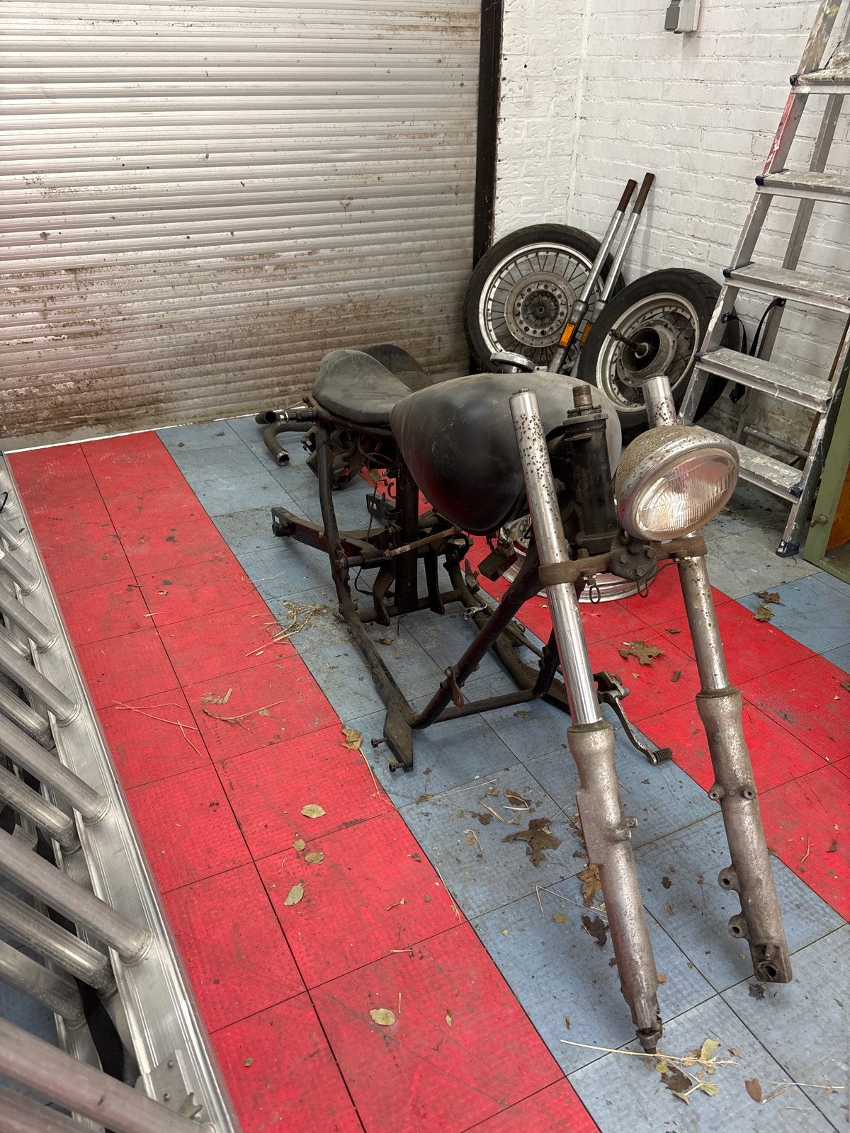 Onderdelenmotor / Projectmotor - Honda CM 450 C, Ophalen, Gebruikt