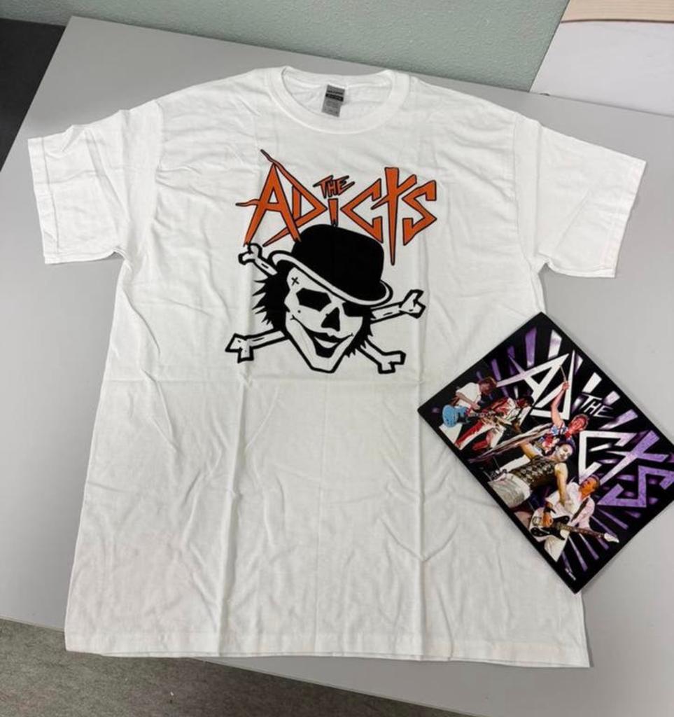 The Adicts punk T-shirt + Gratis Limited Print Maat L Nieuw, Nieuw, Ophalen of Verzenden, H, Kleding