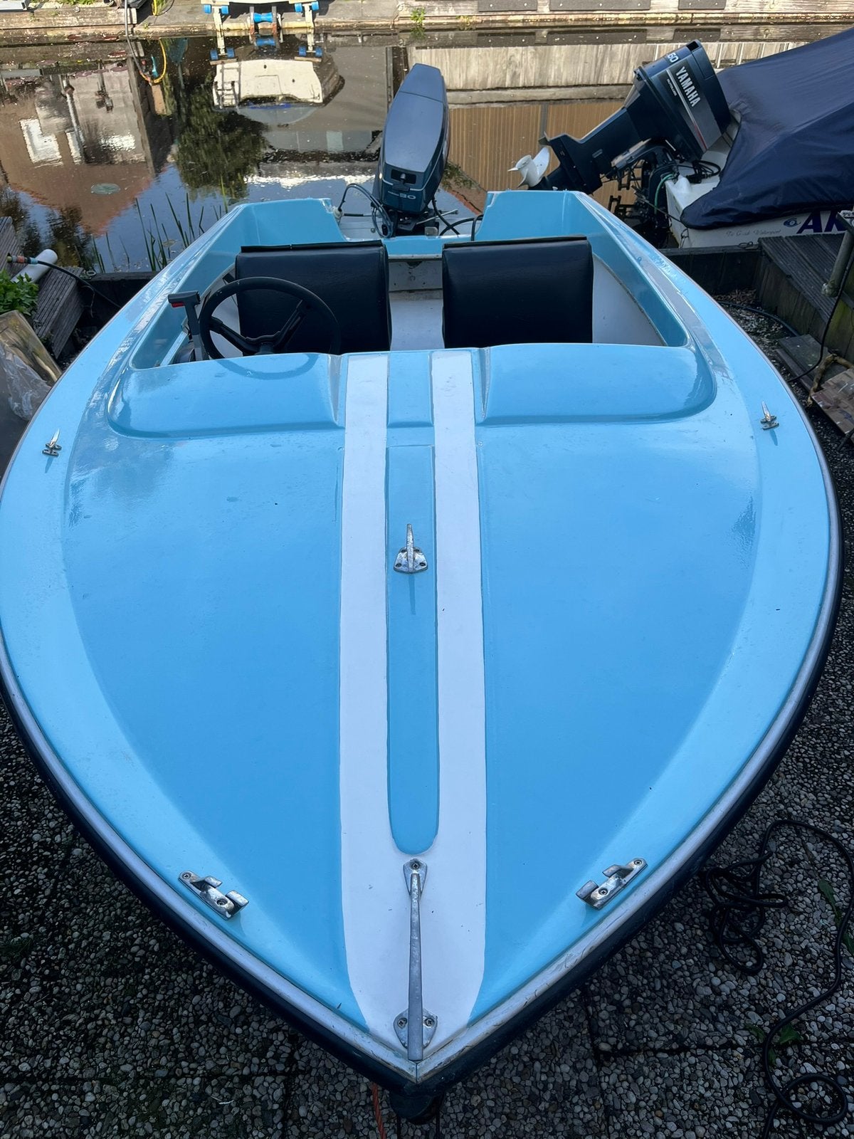 Owens Speedboot – Yamaha 30 PK 2-Takt Autolube – 45 km/u, Ophalen, Gebruikt, Met afstandsbediening, Minder dan 70 pk