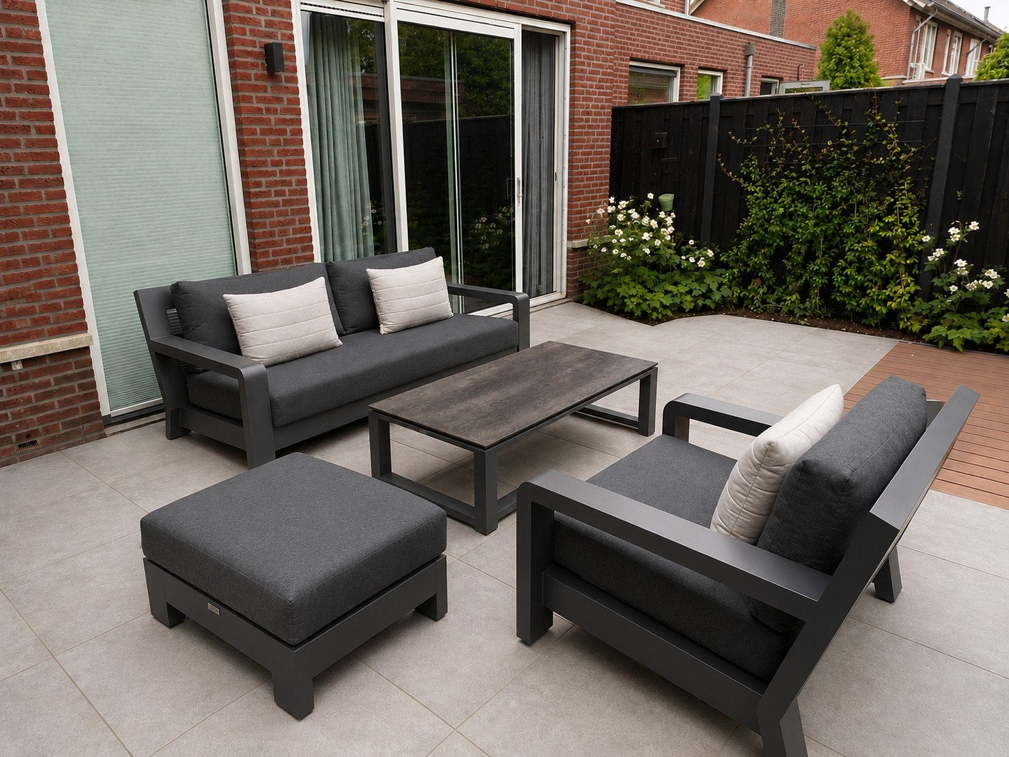Life Outdoor Living tuinset, Ophalen, Gebruikt, Aluminium, Loungeset