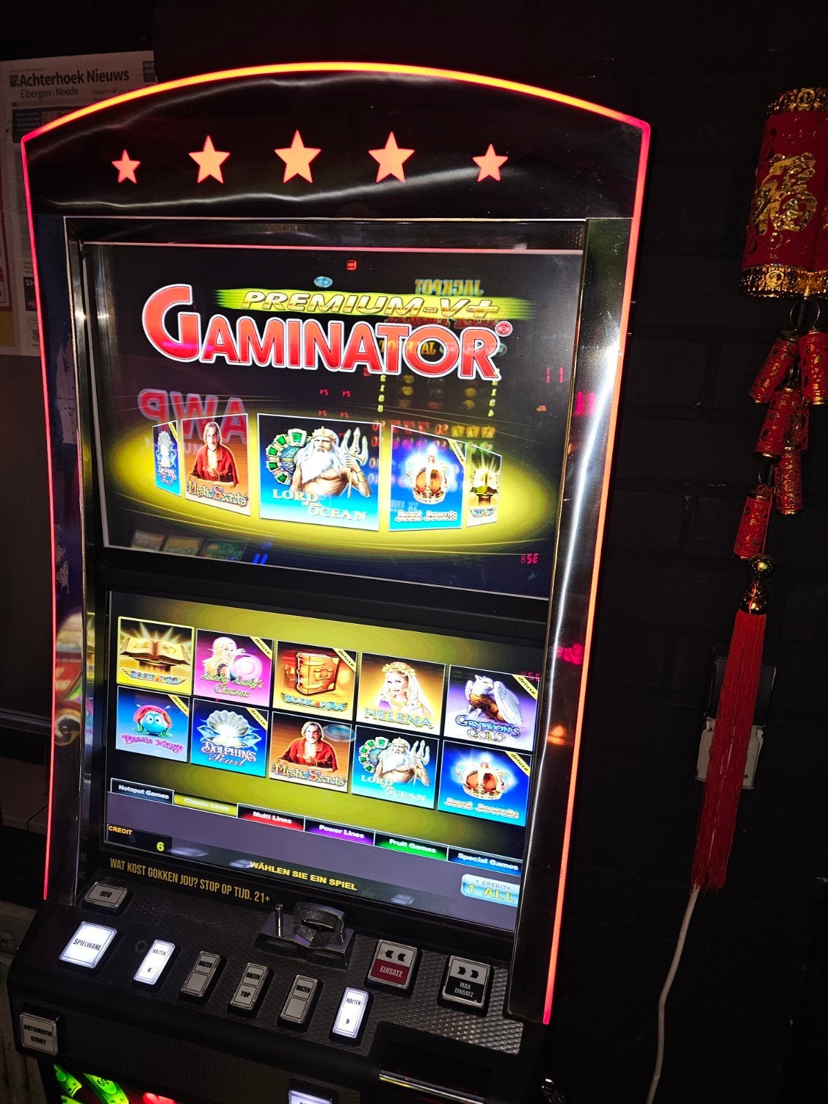 gaminator, Verzamelen, Euro, Ophalen of Verzenden, Zo goed als nieuw, Met sleutels