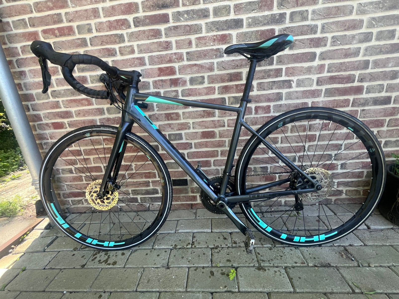Cube racefiets maat 54, Fietsen en Brommers, Aluminium, Dames, Meer dan 20 versnellingen, Schijfrem