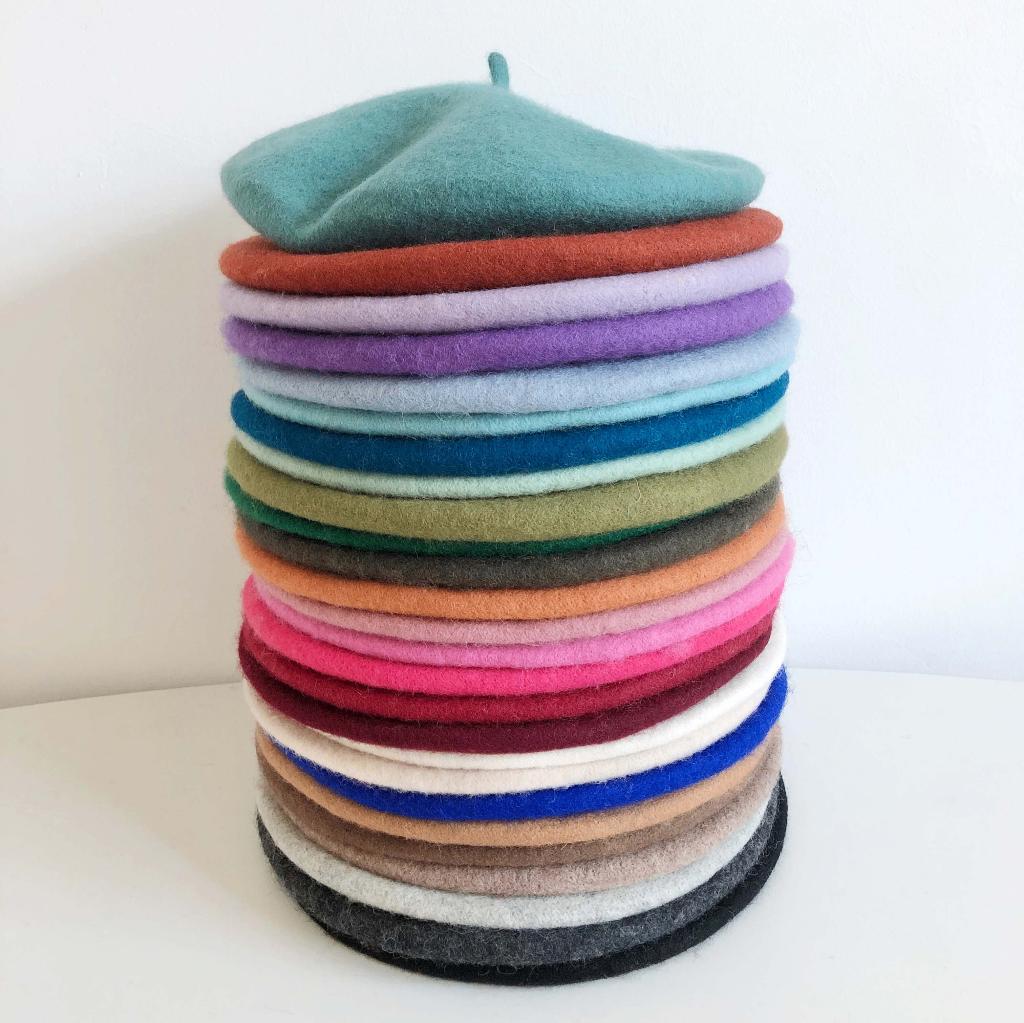 Dames alpino pet franse wollen baret hoed vrouwen alpinopet, Verzenden, Nieuw, One size fits all, Pet