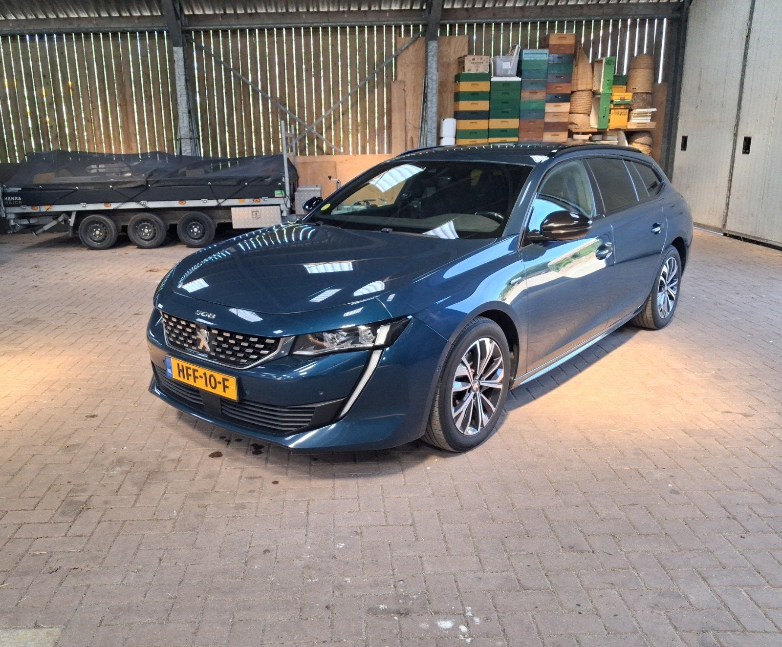 Peugeot 508 1.5 Bluehdi 130pk S&S Eat8 2019 Blauw GT Line, 745 kg, Euro 6, 4 cilinders, Blauw