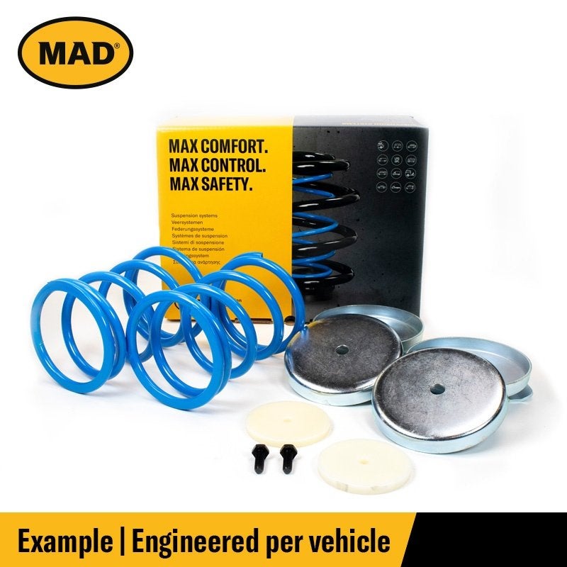 MAD Hulpveren VW Caddy III (2K) 03-2004-05-2015, Auto-onderdelen, Nieuw, MAD, Ophalen of Verzenden, Info@hulpveren.nl