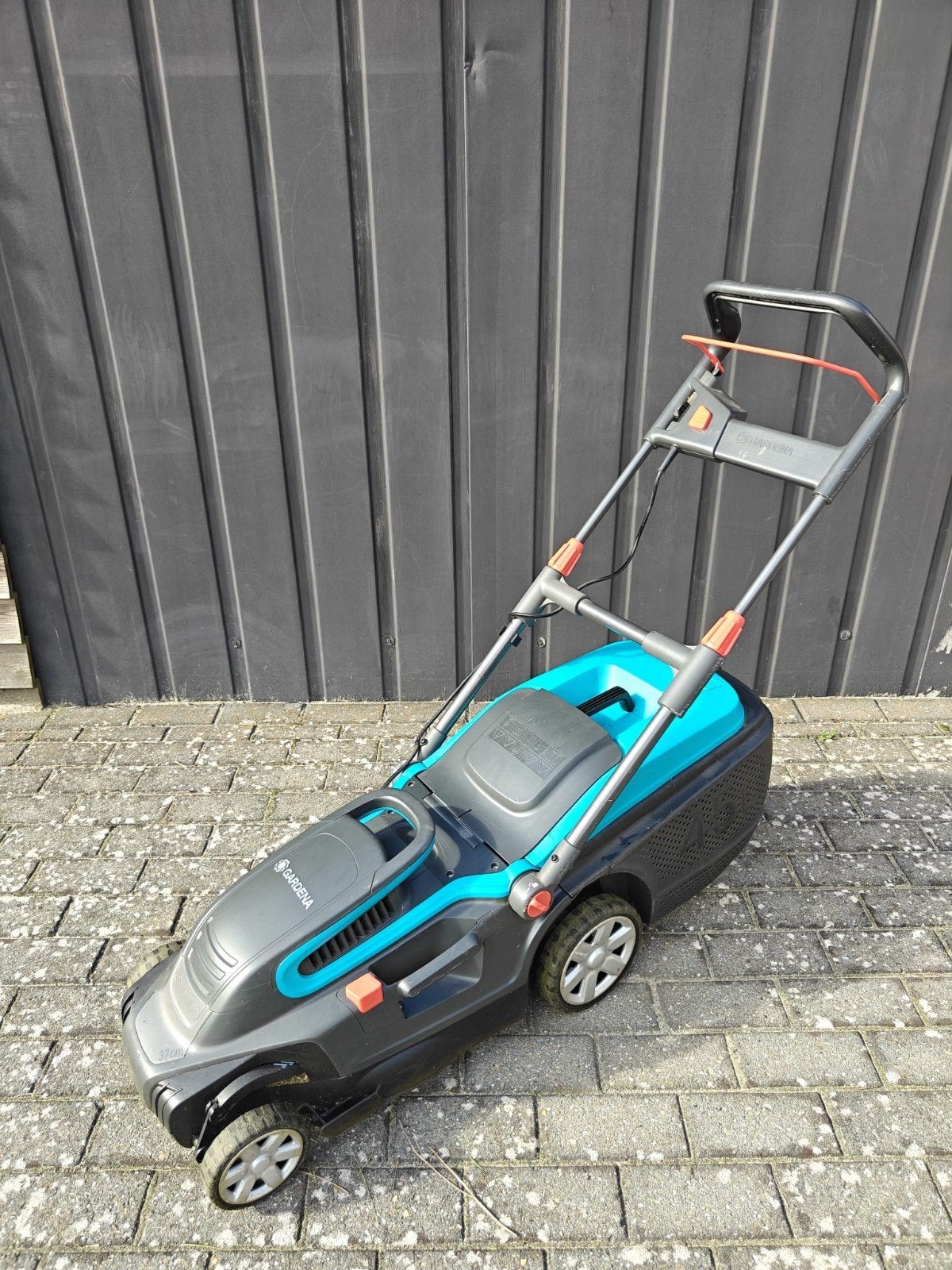 Gardena PowerMax 1600/37 Elektrische Grasmaaier, Tuin en Terras, Ophalen, Cirkelmaaier, Gebruikt, Elektrische grasmaaier