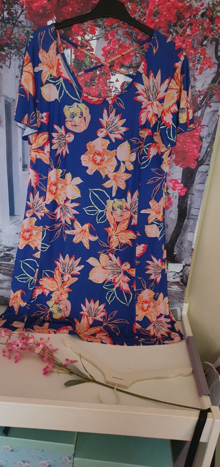 City life zomer jurk mt 48, Verzenden, Nieuw, Maat 46/48 (XL) of groter, Onder de knie