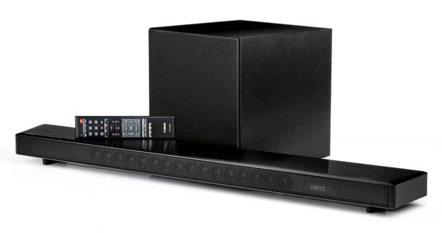 Yamaha ysp-2700 Soundbar met draadloze subwoofer, Ophalen, Met externe subwoofer, Gebruikt