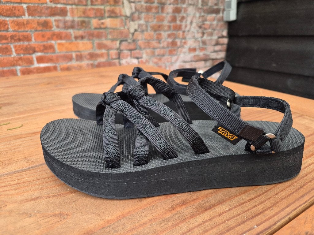 TEVA Sandalen maat 39, Kleding | Dames, Schoenen, Zwart, Nieuw, Teva, Sandalen of Muiltjes