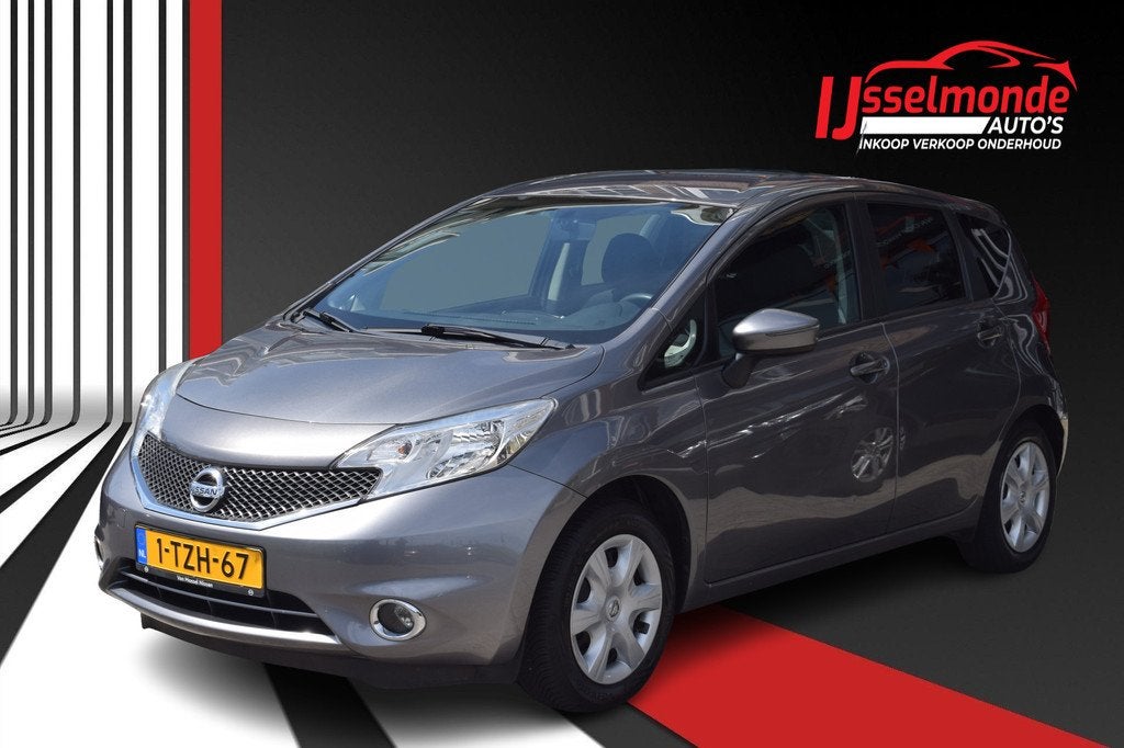 Nissan Note 1.2 Acenta NAP Airco Cruise Control Dealer Onder, Auto's, Nissan, Bedrijf, Te koop, Note, ABS, Airbags, Airconditioning