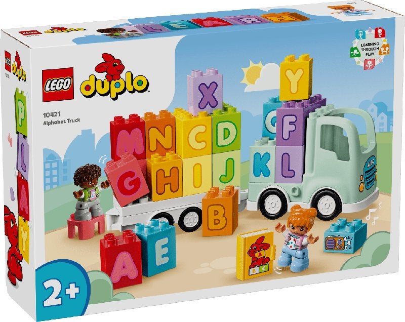 Duplo - Alfabetvrachtwagen (10421) NIEUW, Overige thema's, Compleet, Nieuw, Ophalen of Verzenden