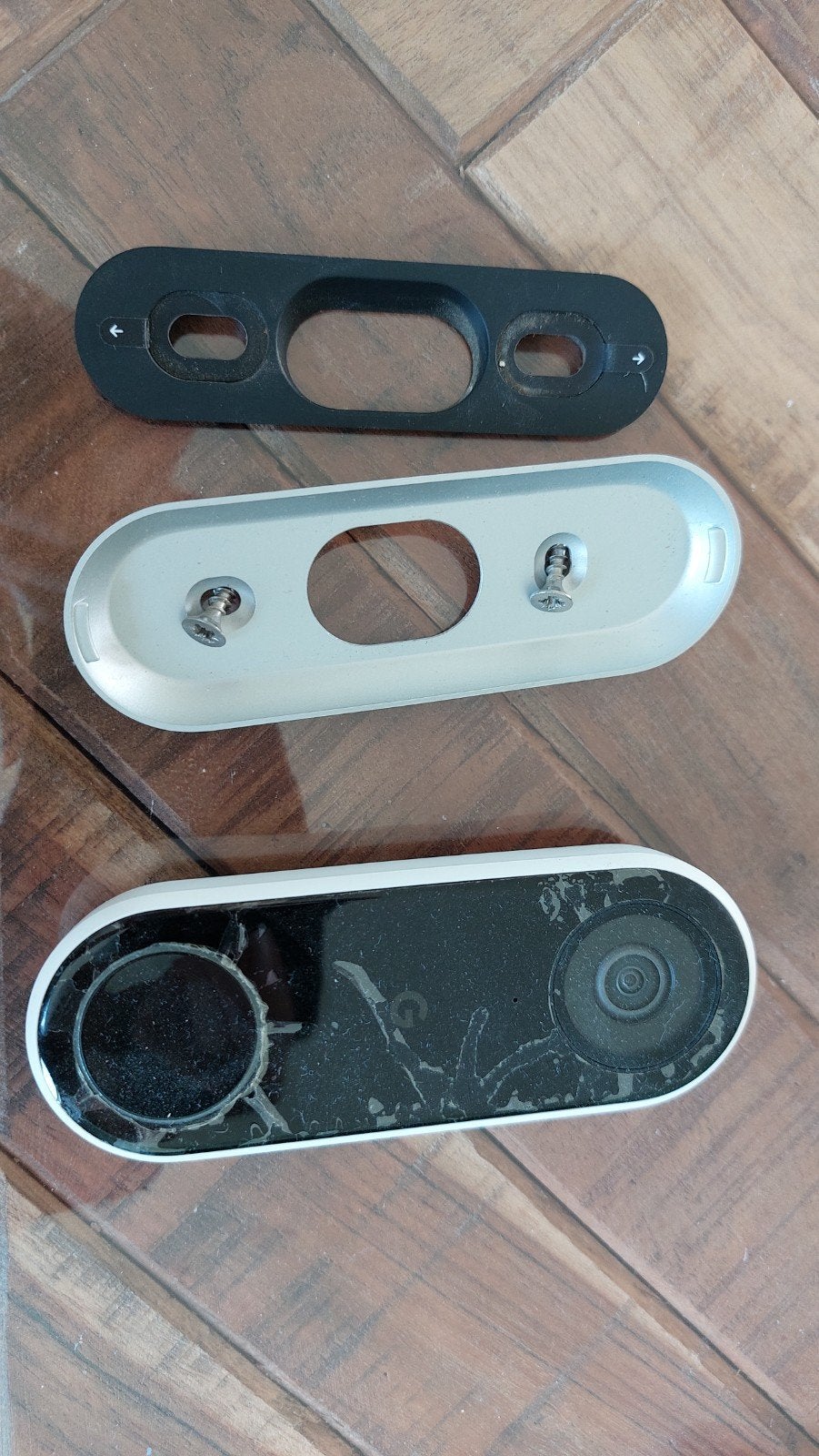 Google Nest Hello deurbel met montageplaat, Huis en Inrichting, Ophalen of Verzenden, Ingebouwde camera, Gebruikt, Bedraad