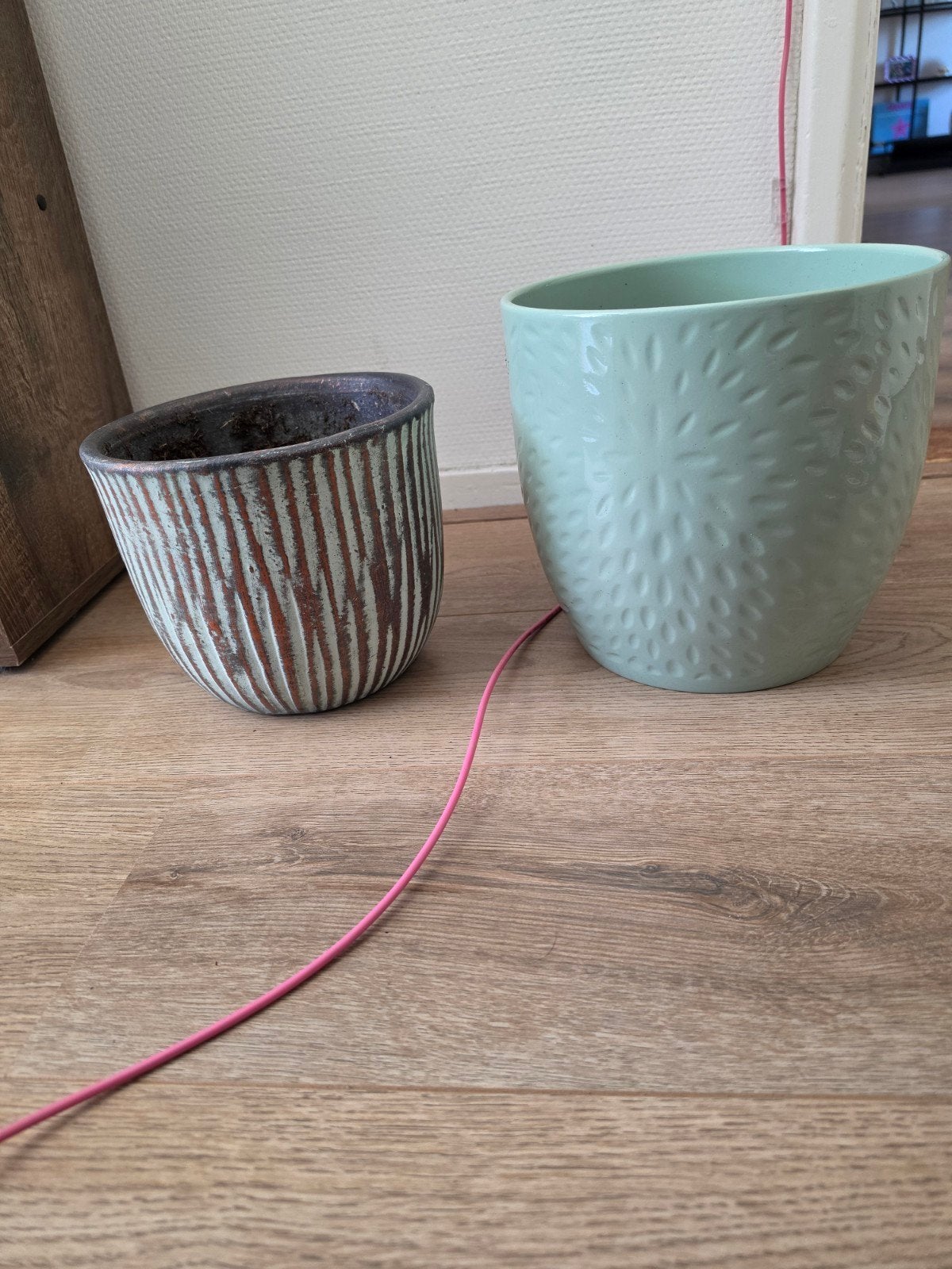 Grote bloempotten, Tuin en Terras, Gebruikt, Rond, Binnen, Minder dan 40 cm