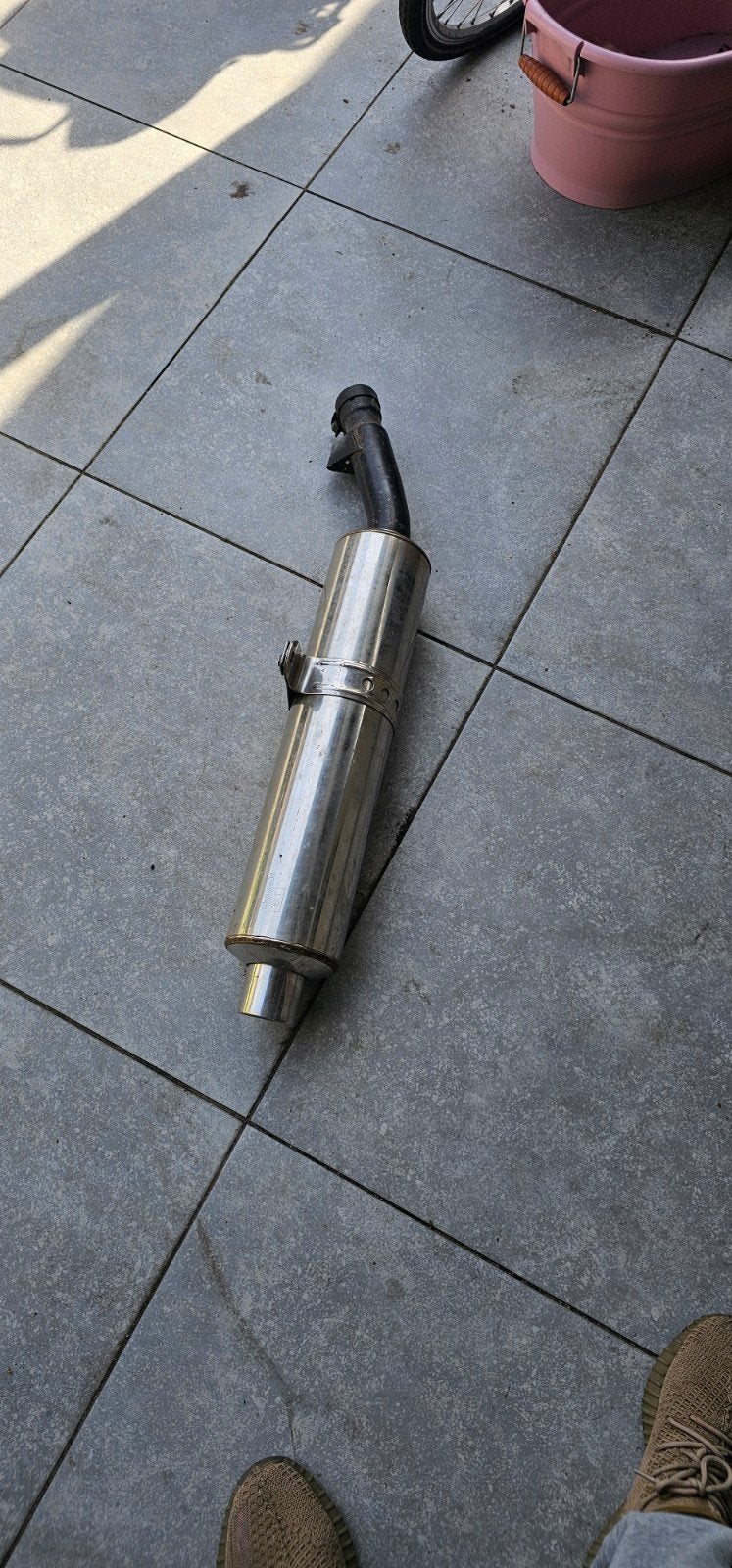 Uitlaat Yamaha Fazer 1, Motoren, Ophalen of Verzenden, Gebruikt