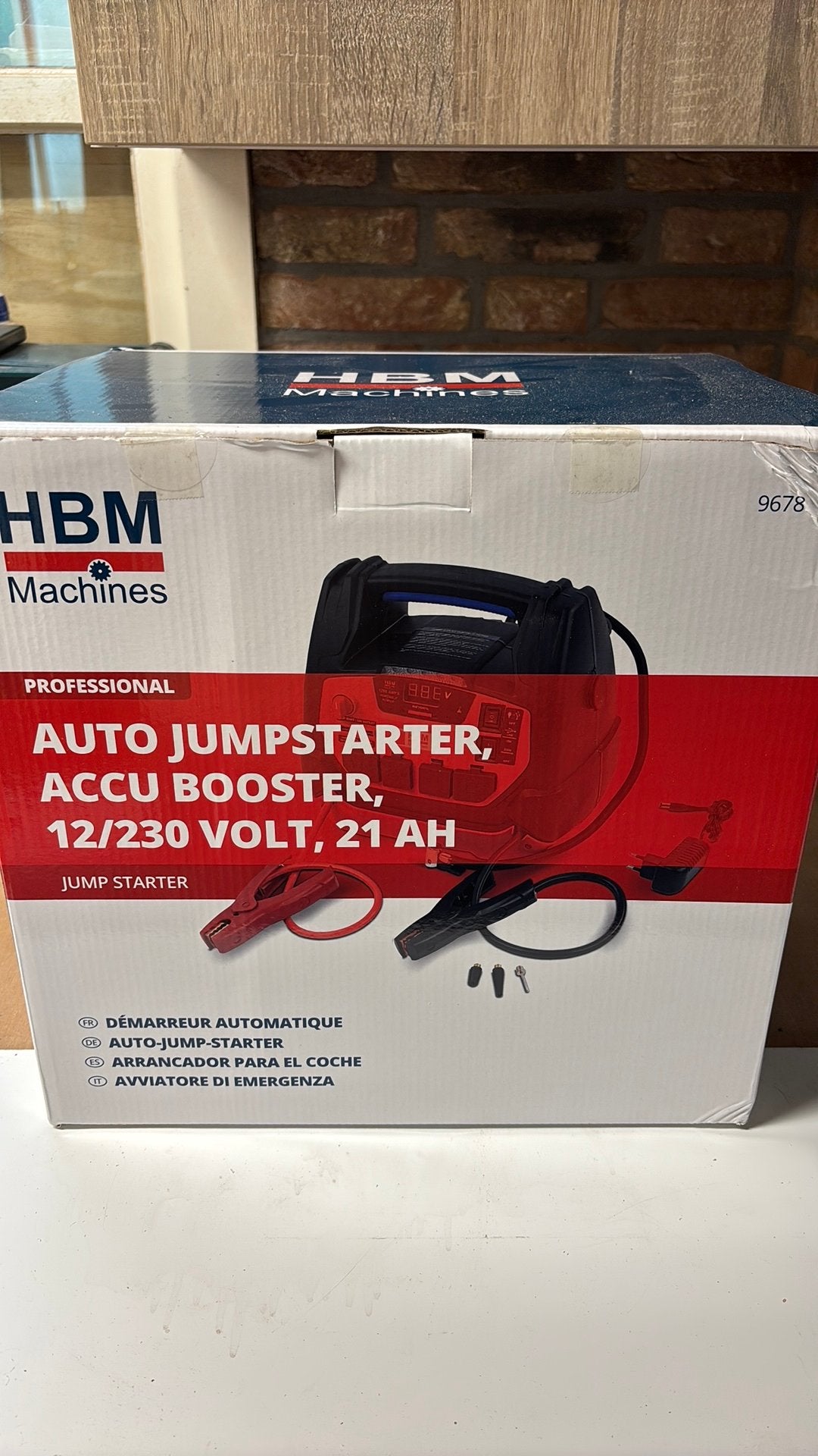 Auto jumpstarter van hbm, Ophalen of Verzenden, Nieuw