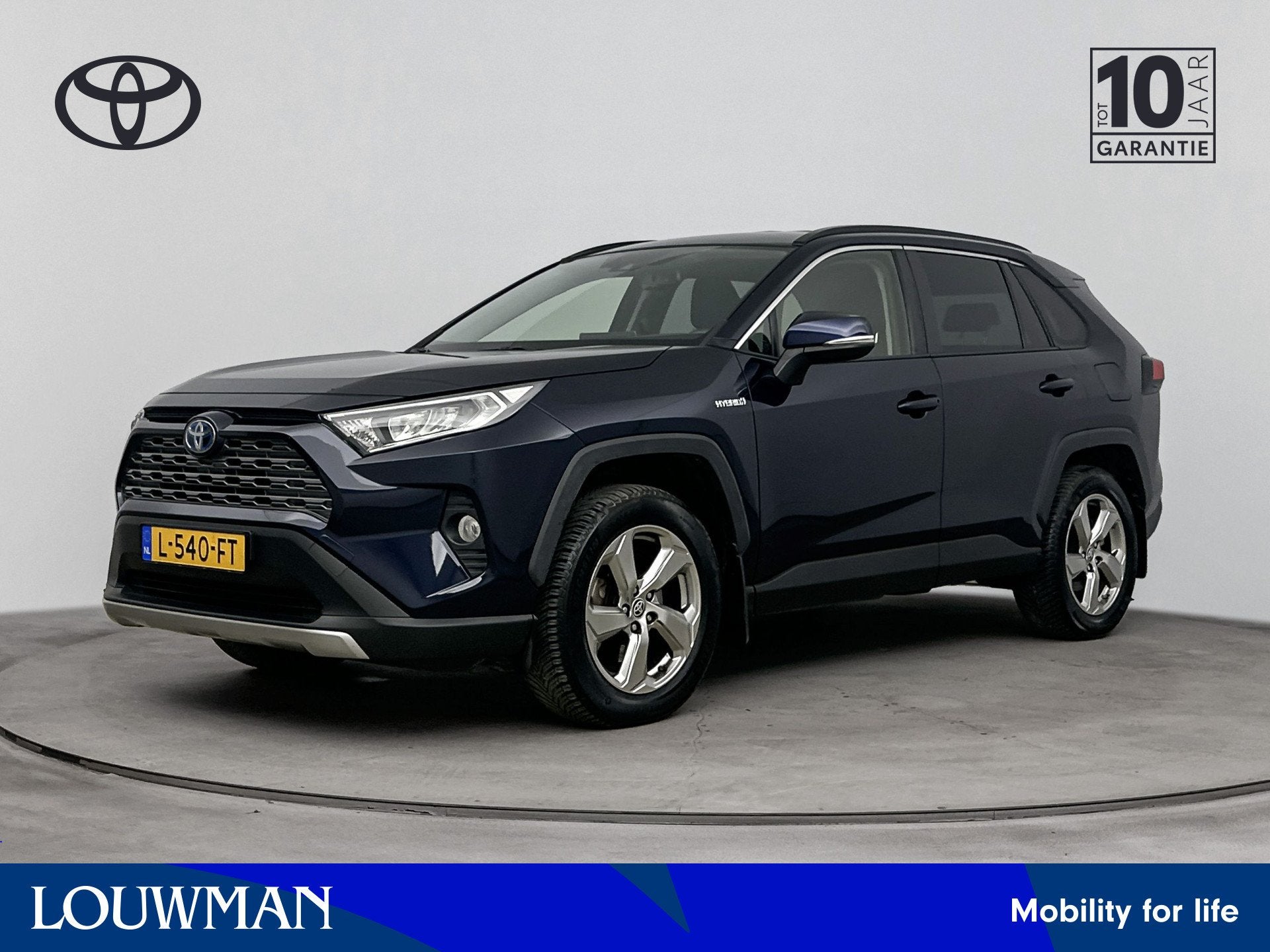 Toyota RAV4 2.5 Hybrid AWD Dynamic | Cruise Control Adaptief, Automaat, 12 maanden, Stof, Gebruikt