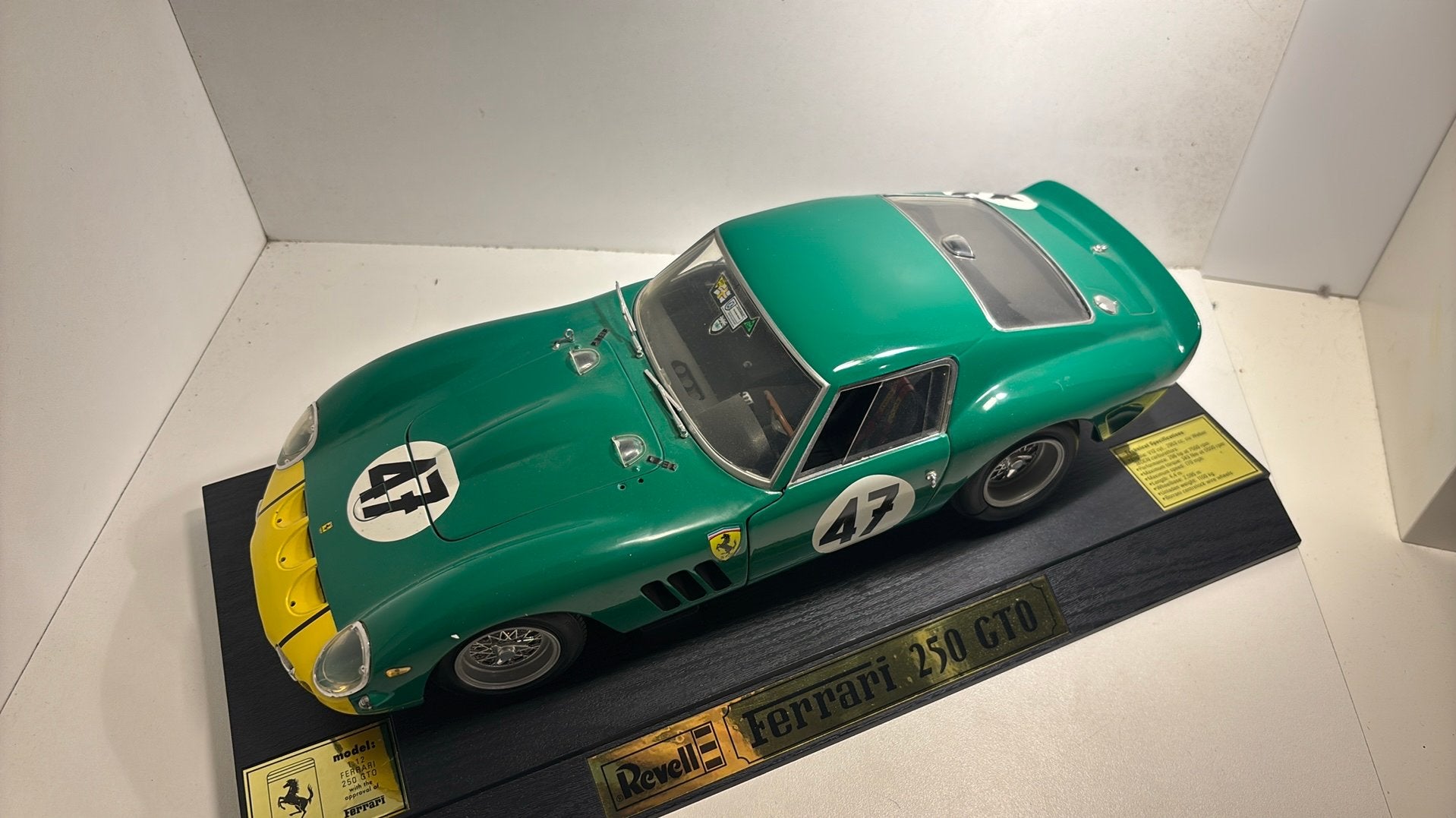 Ferrari 250 gto #47 revell 1.12, Ophalen of Verzenden, A, A, A