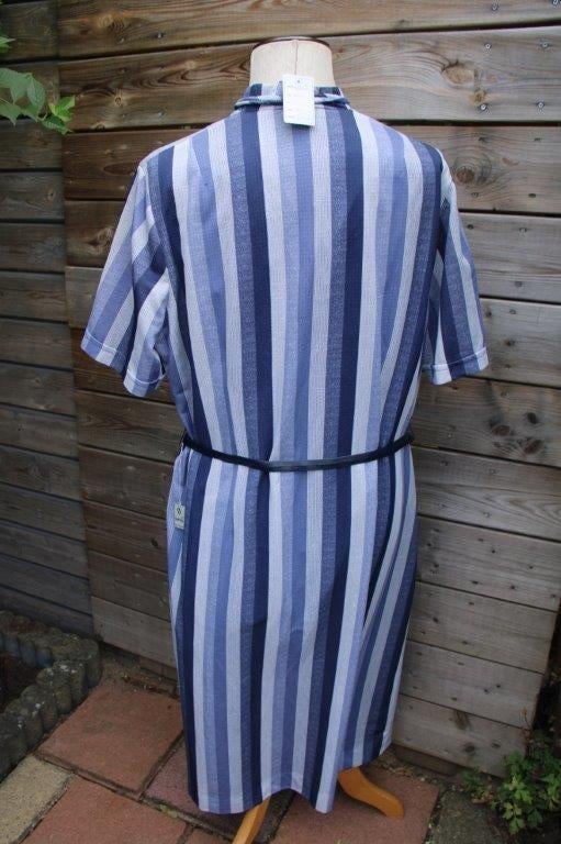Jurk blauw Derofa mt 51 Vintage Nieuw Vaste prijs, Blauw, Maat 46/48 (XL) of groter, Derofa, Nieuw