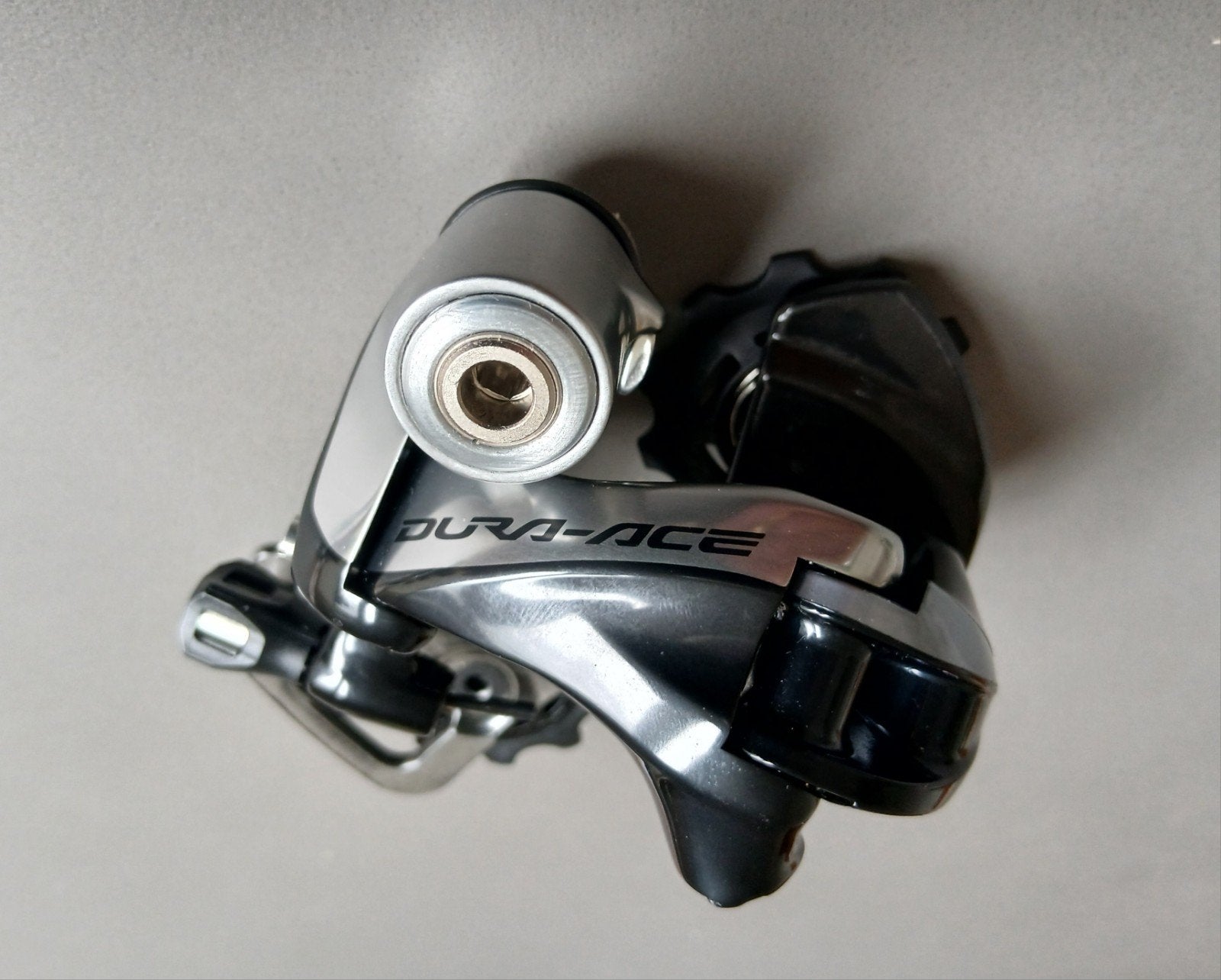 Dura Ace achterderailleur, RD-9000--SS met korte kooi., Fietsen en Brommers, Fietsonderdelen, Ophalen of Verzenden, Derailleur of Ketting